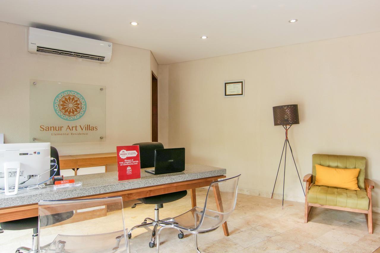 Zen Villa Sanur Art Kültér fotó